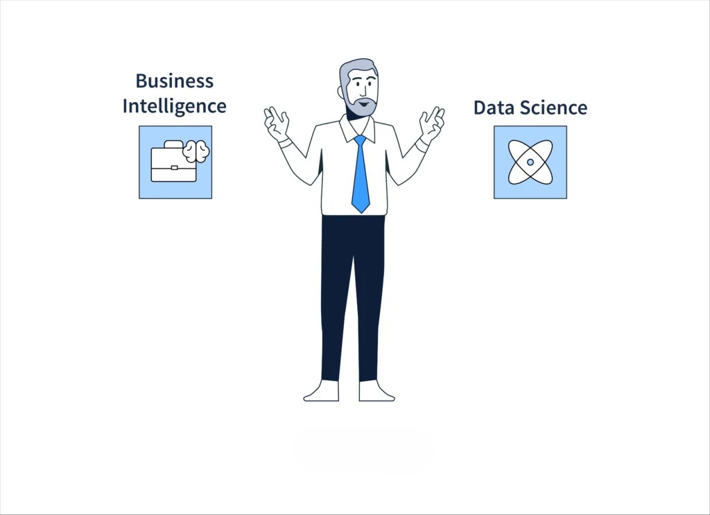 difference between business intelligence and data science