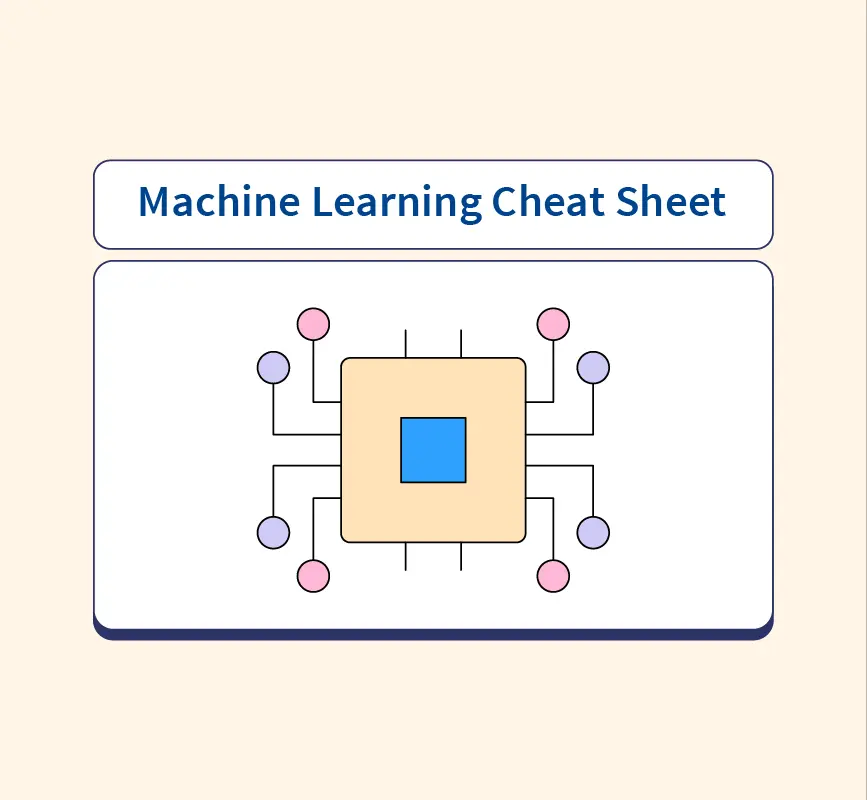 machine learning cheat sheet